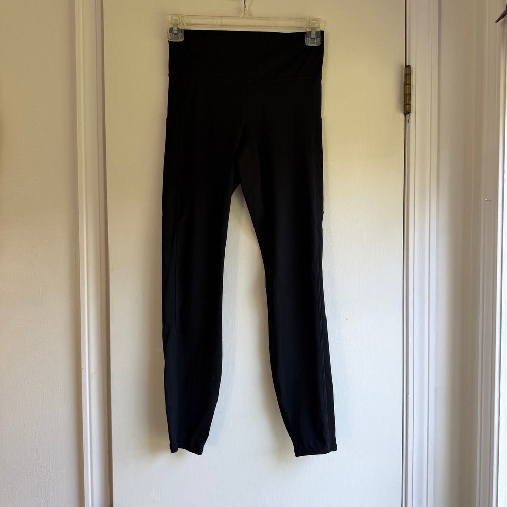 Vuori Womens XS Black High Rise Daily Pocket Leggings Activewear Workout Pockets